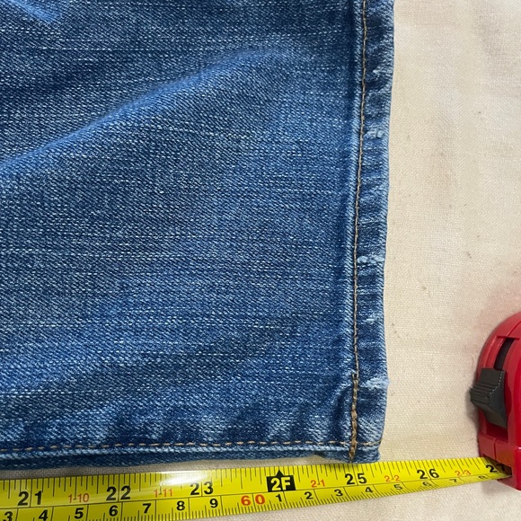 Madewell Womens Jeans Size 25 Blue Classic Straight Jean Denim Bottom - Picture 12 of 14